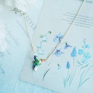 Bill skinner humming bird necklace